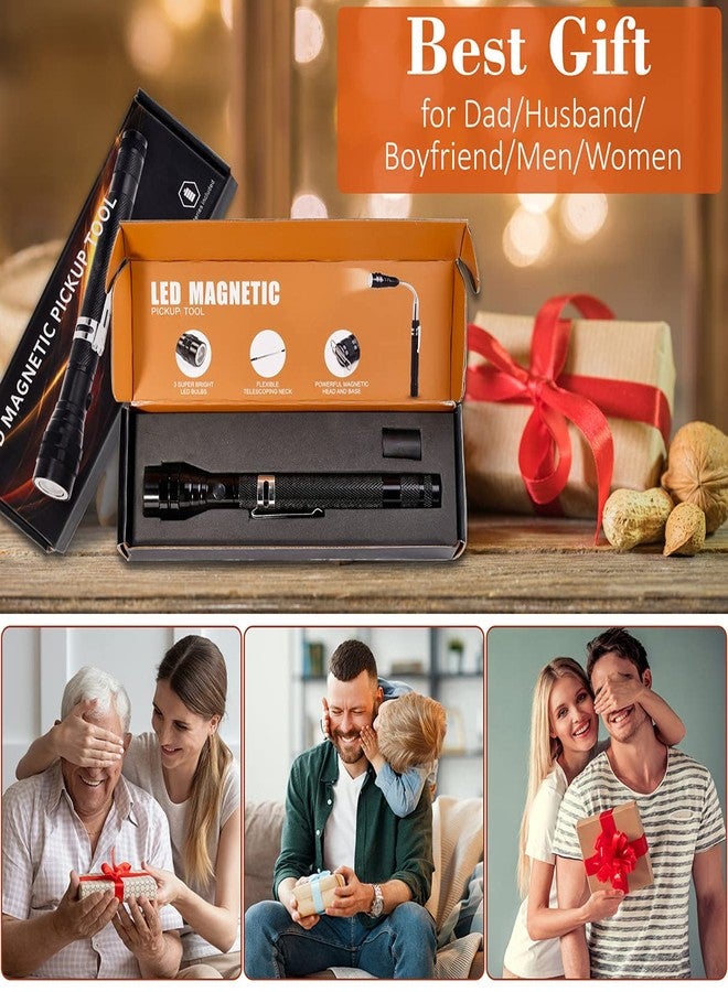 KUCHEY Magnetic Flashlight Gifts for Men Stocking Stuffers for Men Adults Pickup Tool Cool Magnet Telescoping Gadgets with LED for Wife Daughter Son Dad Mens Gifts Husband Him Christmas Gift Idea - Image 5